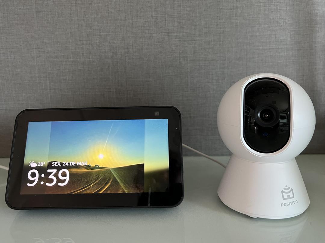 CASAMENTO PERFEITO - Smart Câmera Bot Wi-fi com a Alexa Echo Show 5