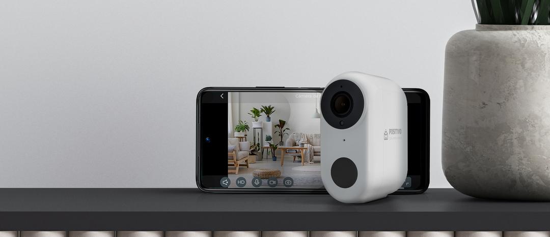 Conheça nossa smart câmera sem fio e resistente a jatos de água